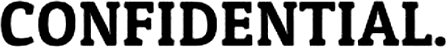 Confidential client logo