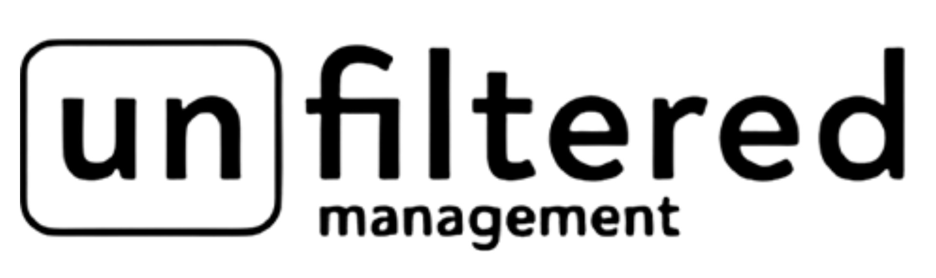 Unfiltered Management logo